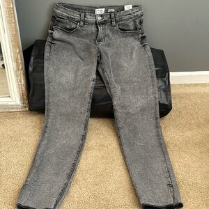 High rise skinny jeans